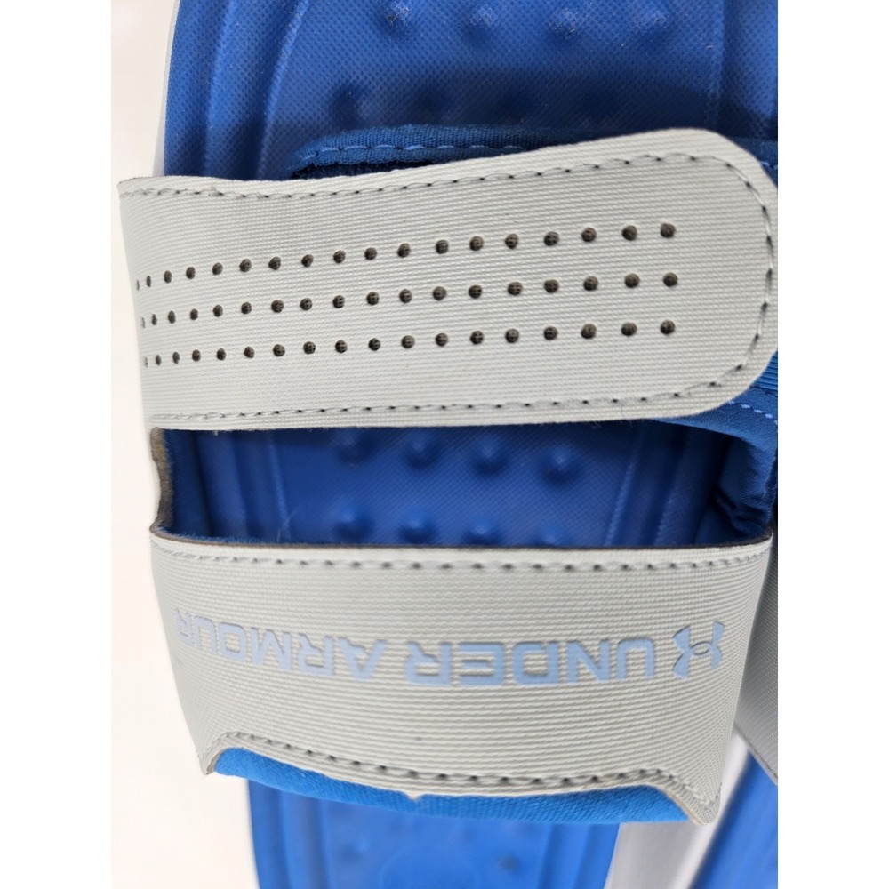Under Armour Women's Ansa Studio Slide Sandals Size 10 Blue White Surf - Picture 9 of 11